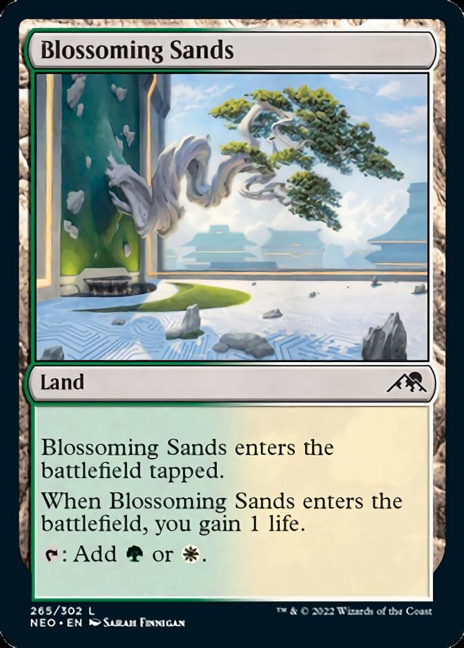 Blossoming Sands [Kamigawa: Neon Dynasty] | Odin's Place