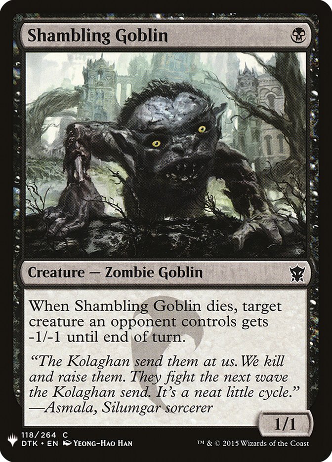 Shambling Goblin [Mystery Booster] | Odin's Place
