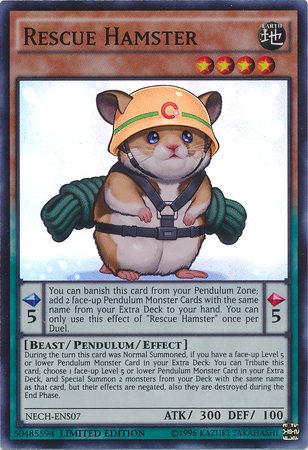 Rescue Hamster (SE) [NECH-ENS07] Super Rare | Odin's Place