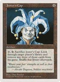 Jester's Cap (39853) (Oversized) [Oversize Cards] | Odin's Place