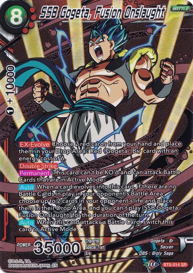 SSB Gogeta, Fusion Onslaught (Collector's Selection Vol. 1) (BT6-014) [Promotion Cards] | Odin's Place