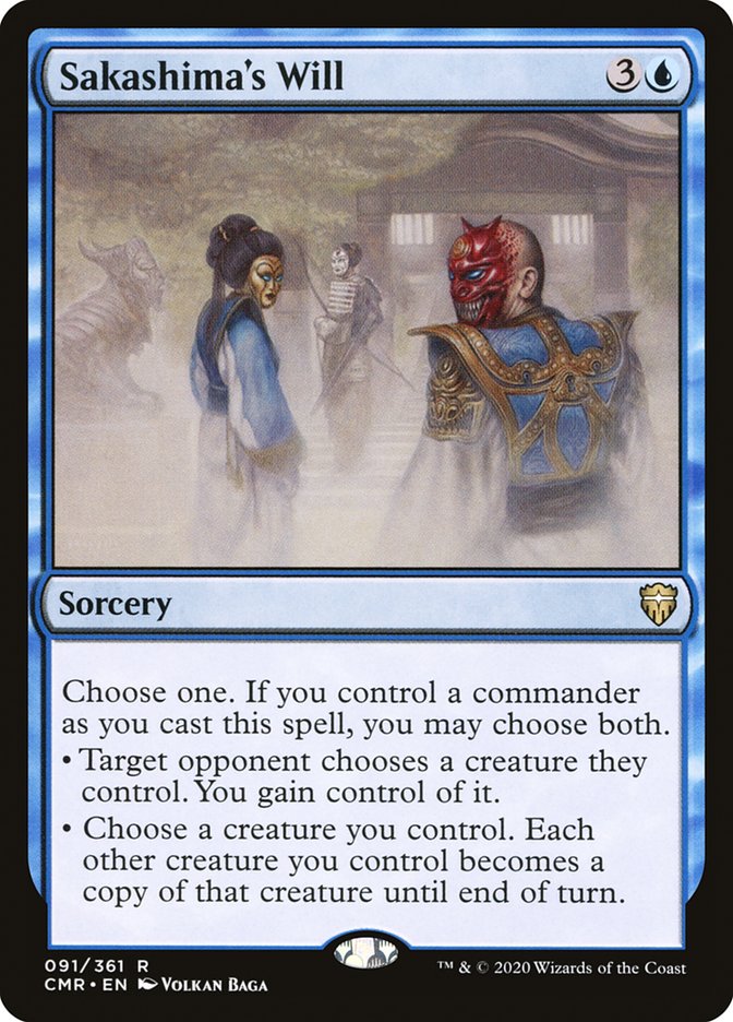 Sakashima's Will [Commander Legends] | Odin's Place
