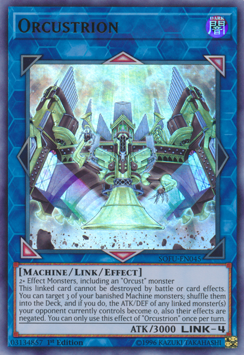 Orcustrion [SOFU-EN045] Ultra Rare | Odin's Place