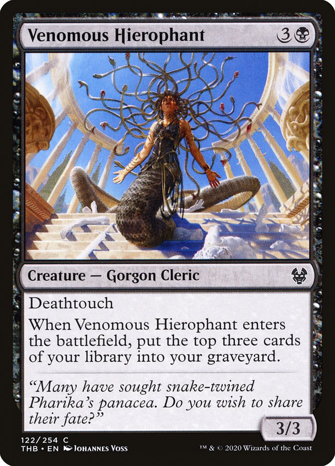 Venomous Hierophant [Theros Beyond Death] | Odin's Place