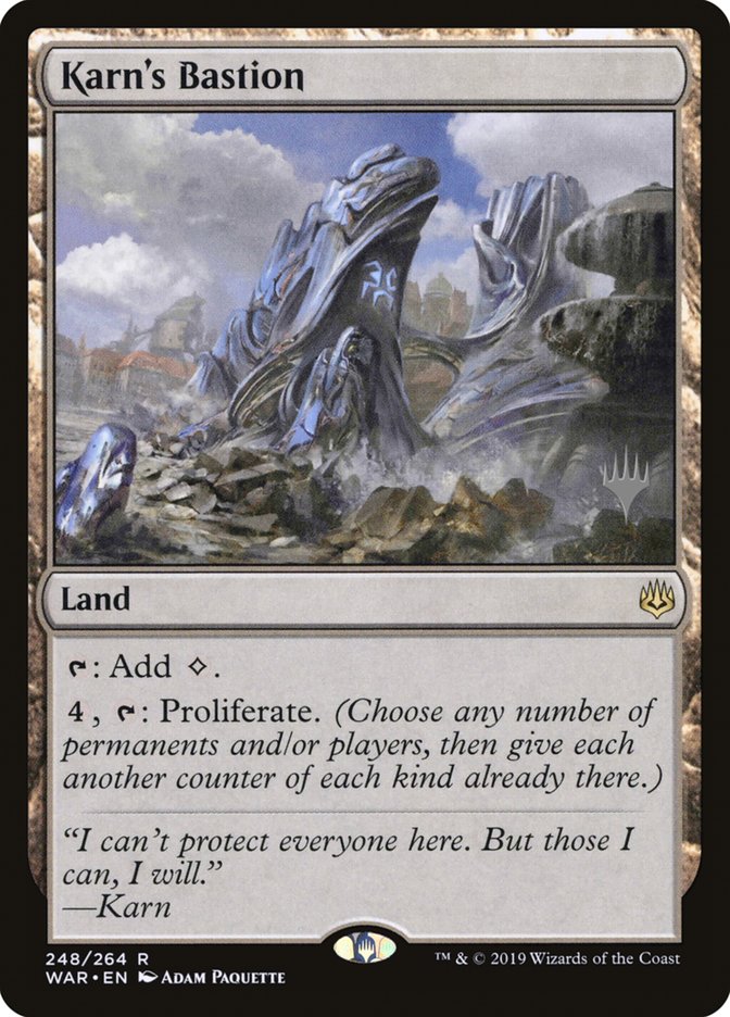 Karn's Bastion (Promo Pack) [War of the Spark Promos] | Odin's Place