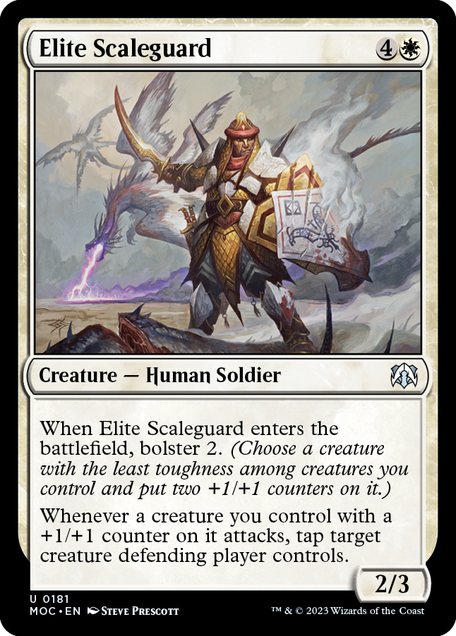 Elite Scaleguard [March of the Machine Commander] | Odin's Place