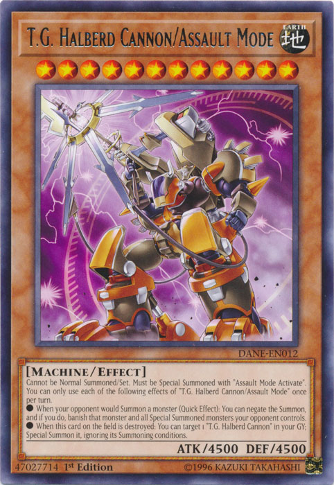 T.G. Halberd Cannon/Assault Mode [DANE-EN012] Rare | Odin's Place