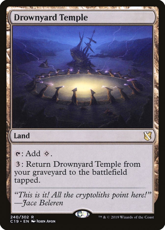 Drownyard Temple [Commander 2019] | Odin's Place