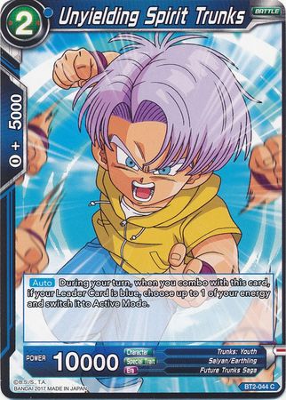 Unyielding Spirit Trunks (BT2-044) [Union Force] | Odin's Place