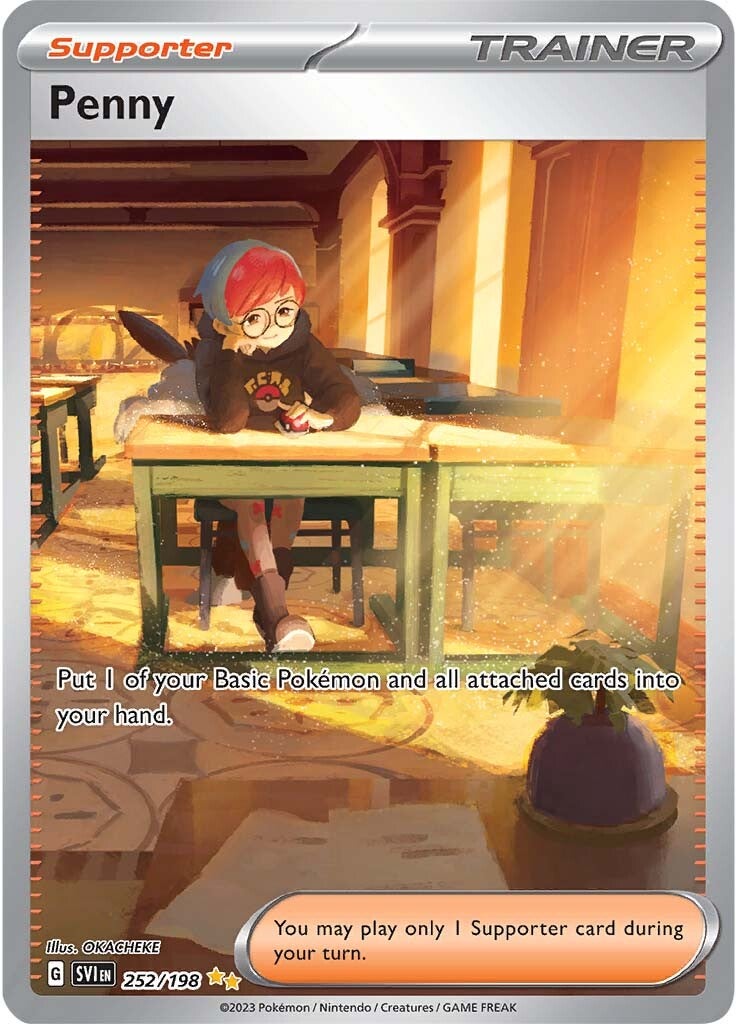 Penny (252/198) [Scarlet & Violet: Base Set] | Odin's Place