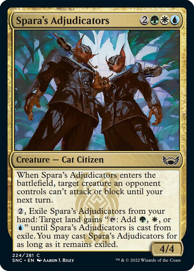 Spara's Adjudicators [Streets of New Capenna] | Odin's Place