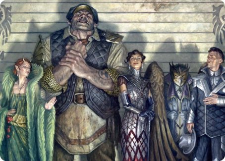 Rogues' Gallery Art Card [Streets of New Capenna Art Series] | Odin's Place