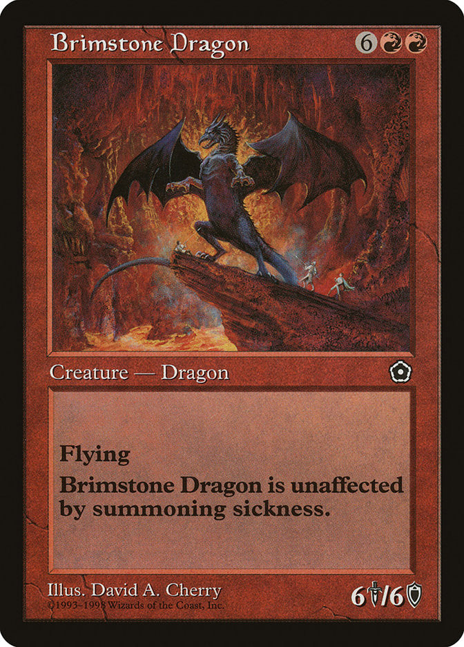 Brimstone Dragon (92) [Portal Second Age] | Odin's Place