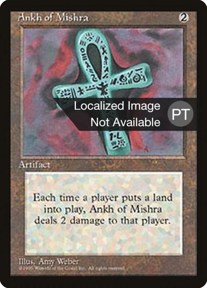 Ankh of Mishra [Fourth Edition (Foreign Black Border)] | Odin's Place