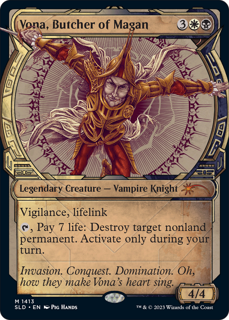 Vona, Butcher of Magan (Rainbow Foil) [Secret Lair Drop Series] | Odin's Place