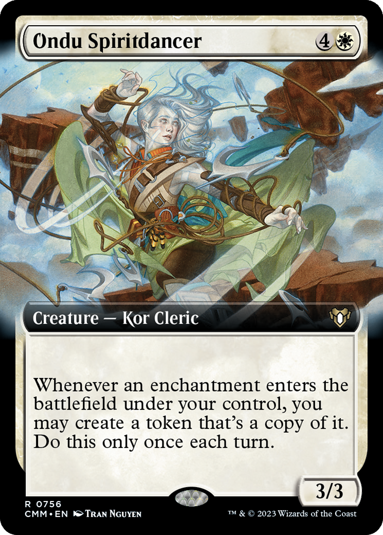 Ondu Spiritdancer (Extended Art) [Commander Masters] | Odin's Place