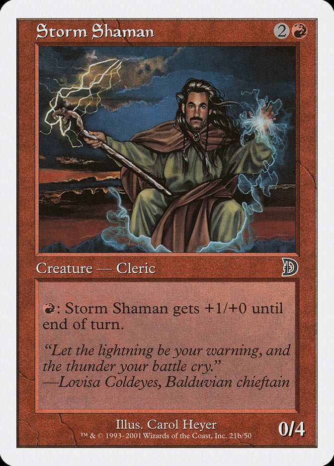 Storm Shaman (Male) [Deckmasters] | Odin's Place