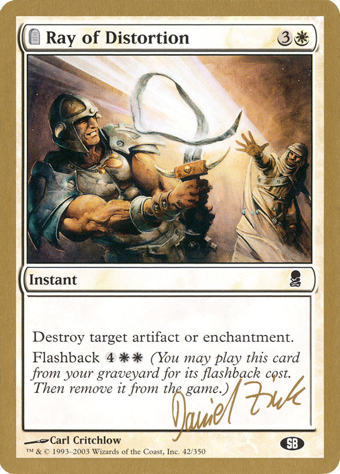 Ray of Distortion (Daniel Zink) (SB) [World Championship Decks 2003] | Odin's Place