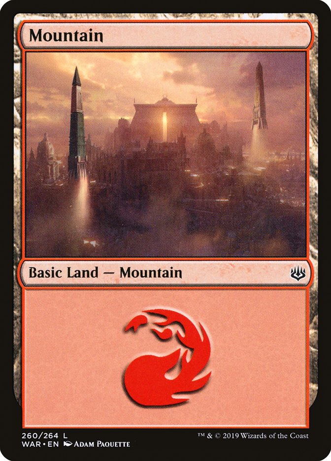 Mountain (260) [War of the Spark] | Odin's Place