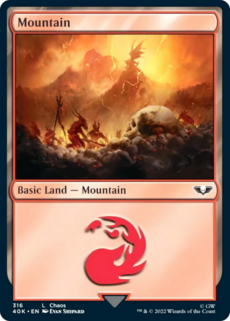Mountain (316) [Warhammer 40,000] | Odin's Place