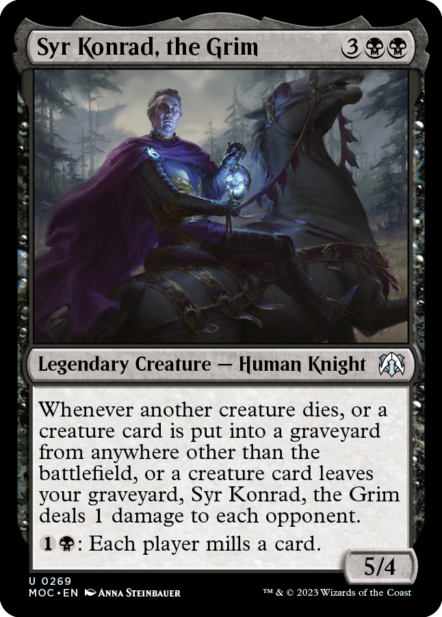 Syr Konrad, the Grim [March of the Machine Commander] | Odin's Place