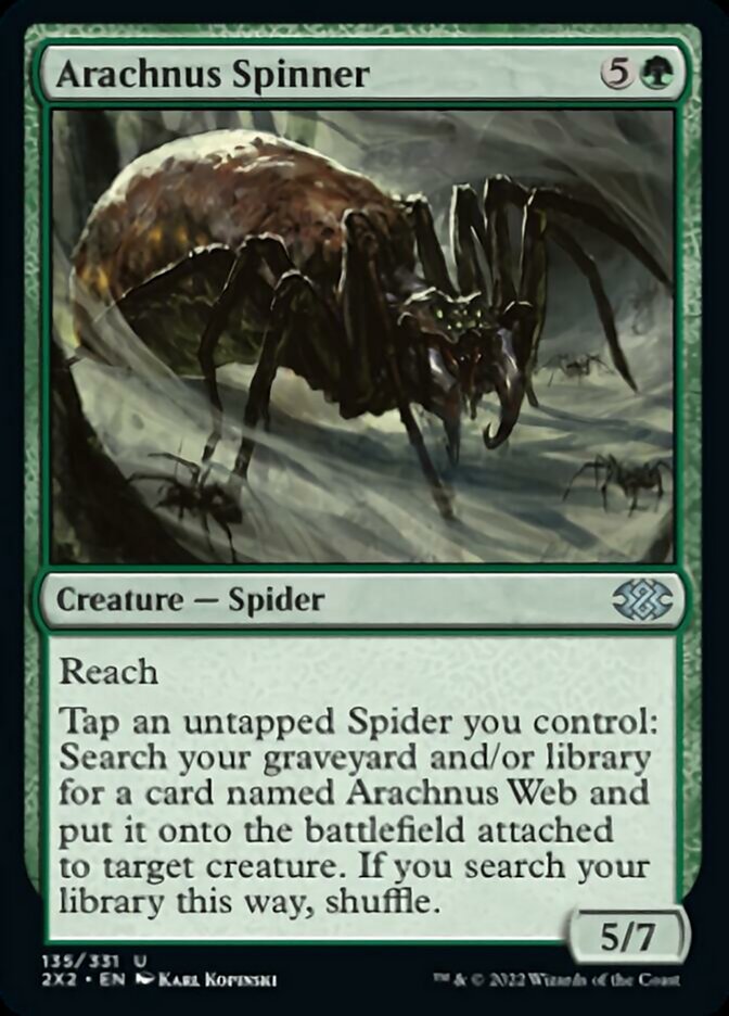 Arachnus Spinner [Double Masters 2022] | Odin's Place