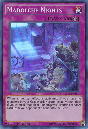 Madolche Nights [MP14-EN051] Super Rare | Odin's Place