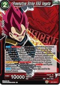 Preemptive Strike SSG Vegeta (BT6-008) [Magnificent Collection Gogeta Version] | Odin's Place