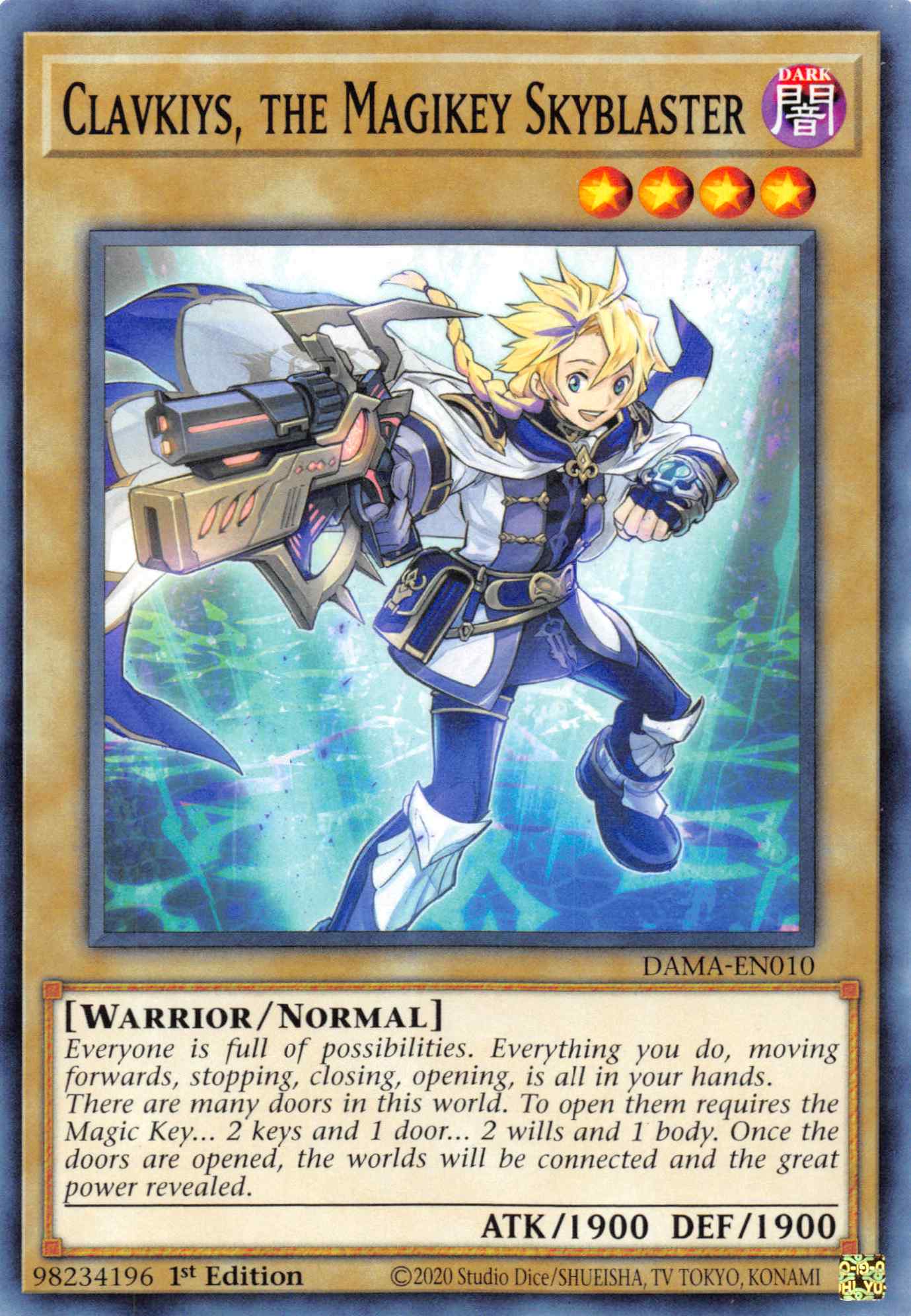 Clavkiys, the Magikey Skyblaster [DAMA-EN010] Common | Odin's Place