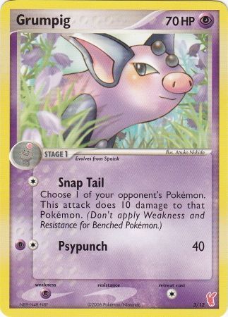 Grumpig (3/12) [EX: Trainer Kit 2 - Plusle] | Odin's Place