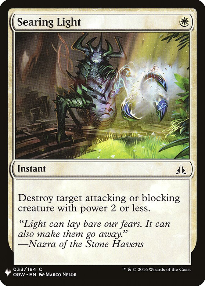 Searing Light [Mystery Booster] | Odin's Place