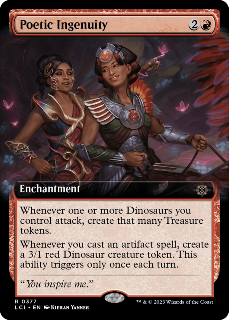 Poetic Ingenuity (Extended Art) [The Lost Caverns of Ixalan] | Odin's Place