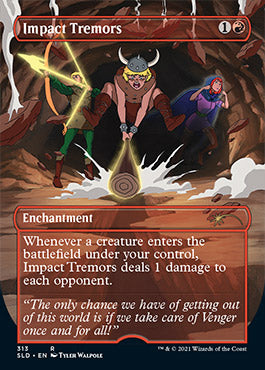 Impact Tremors (Borderless) [Secret Lair Drop Series] | Odin's Place