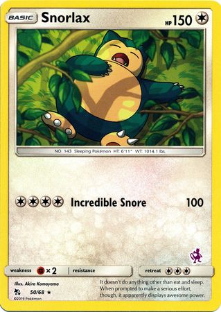 Snorlax (50/68) (Mewtwo Deck) [Battle Academy 2020] | Odin's Place