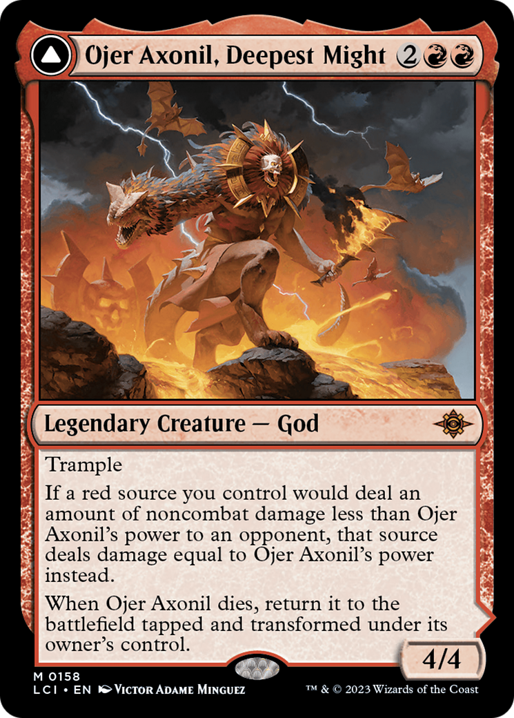 Ojer Axonil, Deepest Might // Temple of Power [The Lost Caverns of Ixalan] | Odin's Place