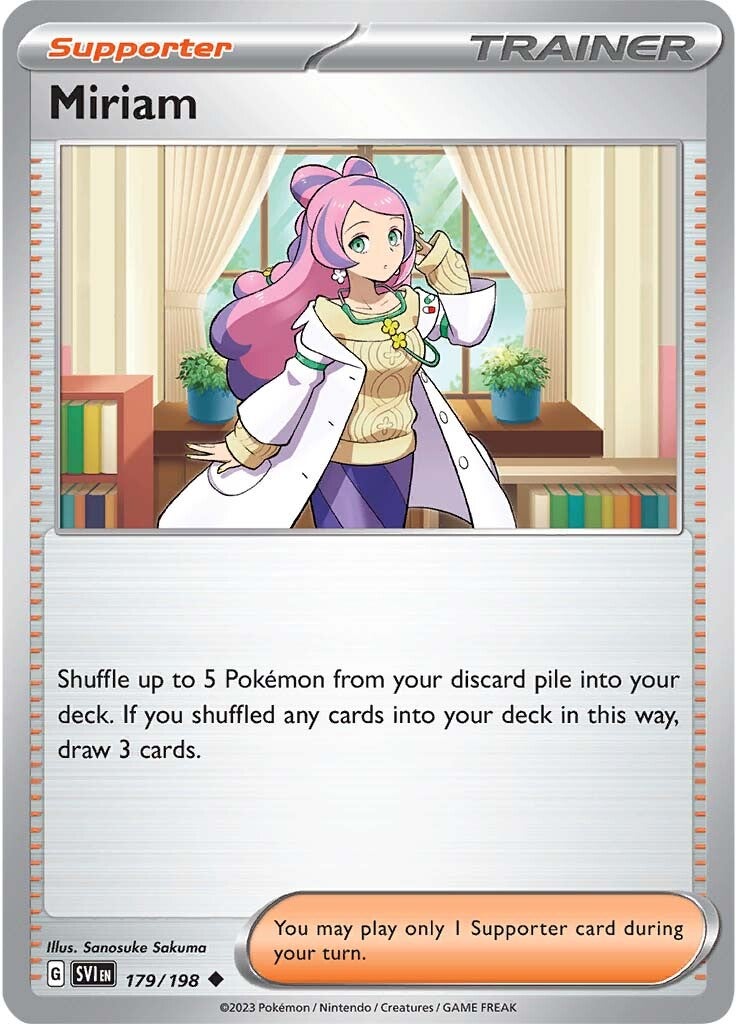 Miriam (179/198) [Scarlet & Violet: Base Set] | Odin's Place