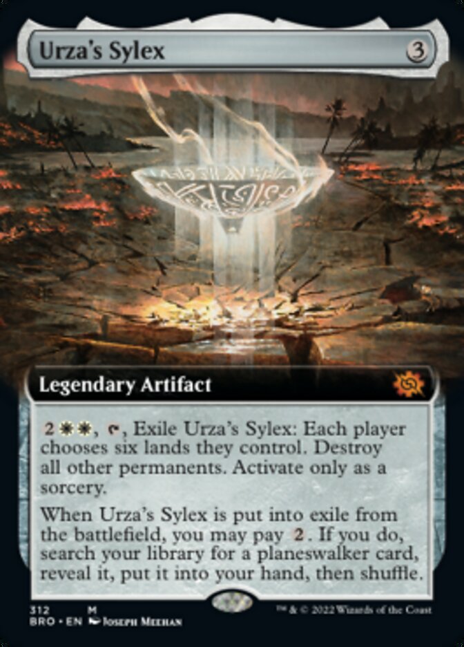 Urza's Sylex (Extended Art) [The Brothers' War] | Odin's Place