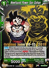 Newfound Power Son Gohan (Origins 2019) (BT4-048_PR) [Tournament Promotion Cards] | Odin's Place