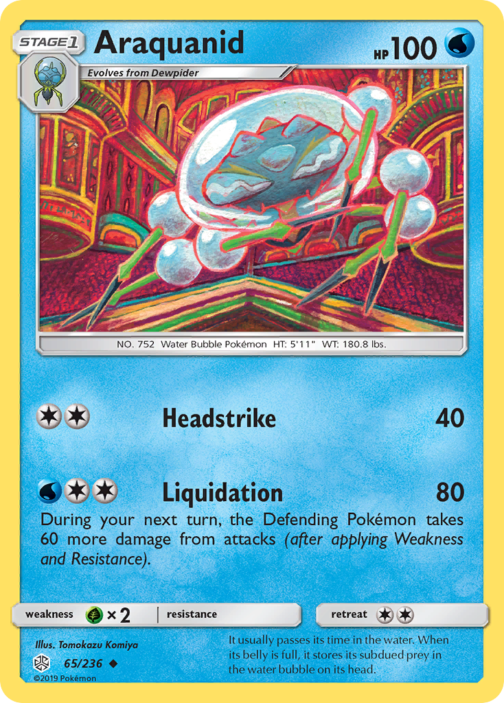 Araquanid (65/236) [Sun & Moon: Cosmic Eclipse] | Odin's Place
