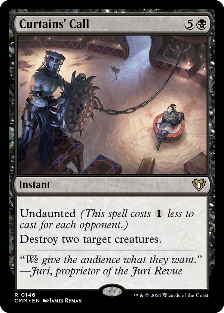 Curtains' Call [Commander Masters] | Odin's Place
