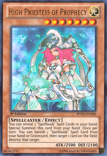 High Priestess of Prophecy [BPW2-EN100] Ultra Rare | Odin's Place