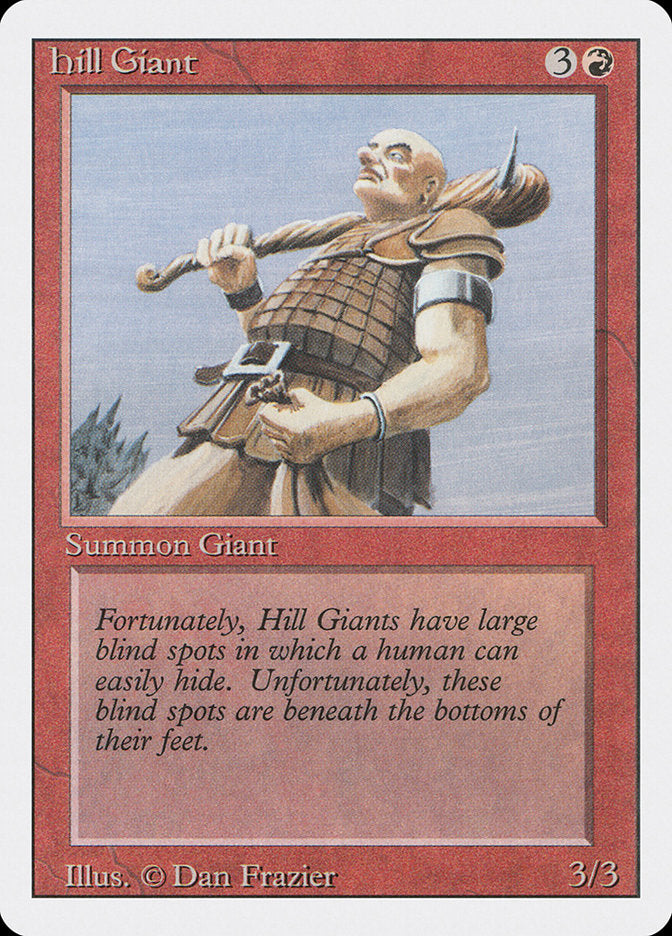 Hill Giant (158) [Revised Edition] | Odin's Place