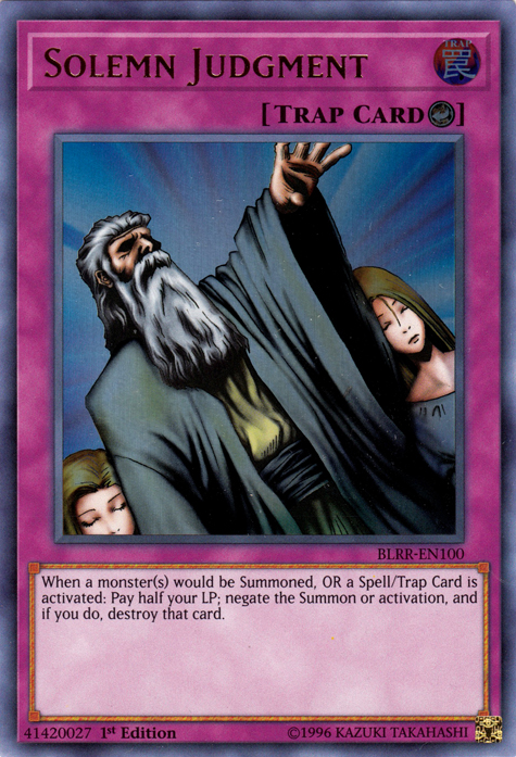 Solemn Judgment [BLRR-EN100] Ultra Rare | Odin's Place