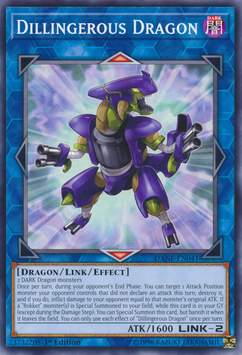 Dillingerous Dragon [DANE-EN041] Common | Odin's Place
