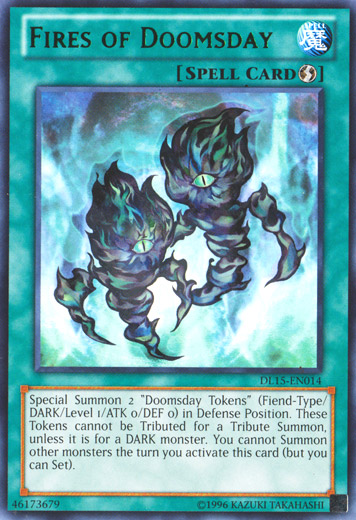 Fires of Doomsday (Green) [DL15-EN014] Rare | Odin's Place