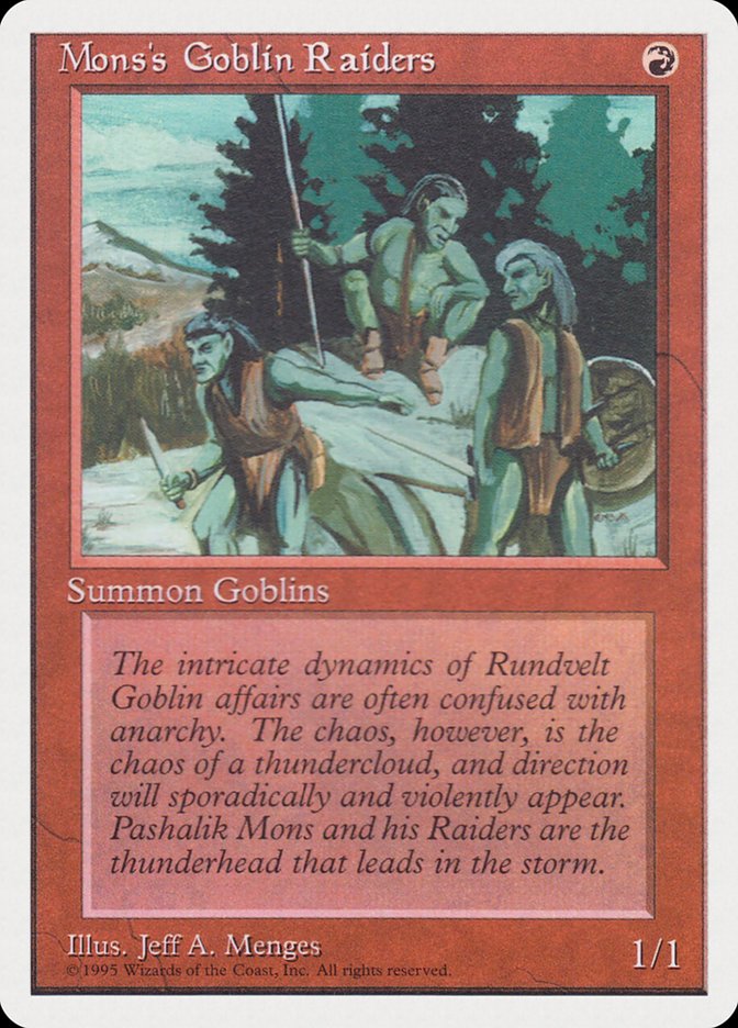 Mons's Goblin Raiders [Rivals Quick Start Set] | Odin's Place