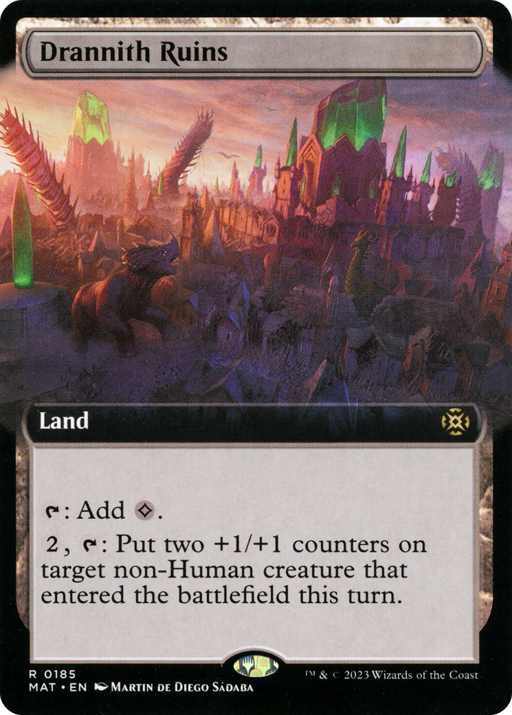 Drannith Ruins (Extended Art) [March of the Machine: The Aftermath] | Odin's Place