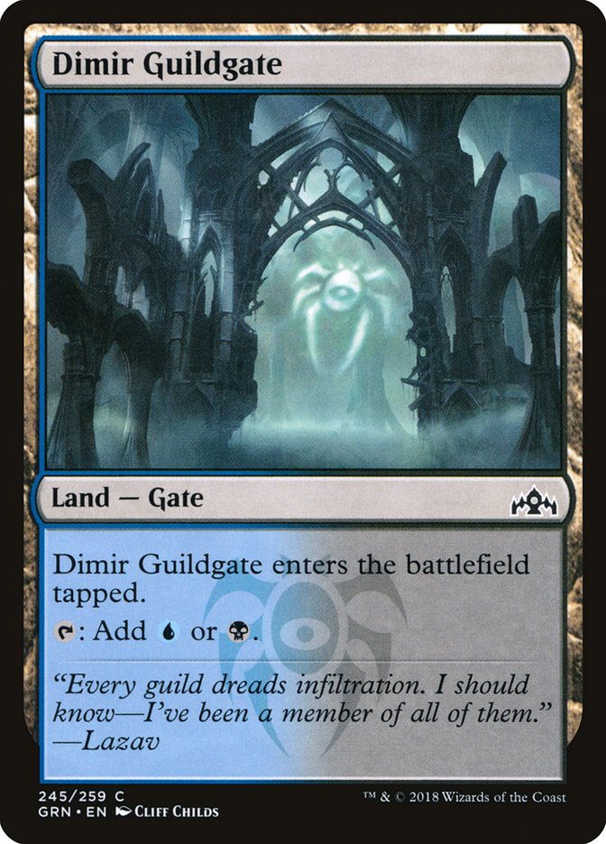 Dimir Guildgate (245/259) [Guilds of Ravnica] | Odin's Place