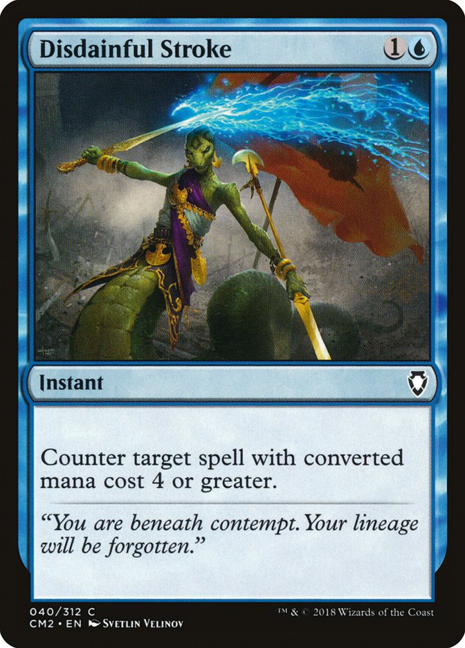 Disdainful Stroke (40) [Commander Anthology Volume II] | Odin's Place