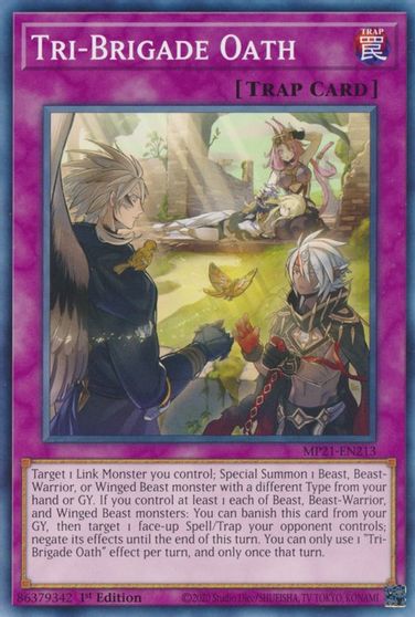 Tri-Brigade Oath [MP21-EN213] Common | Odin's Place